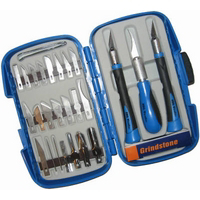 29Pc Dlx Hobby Knifekit TE01-812 by IDL Tool Best Price