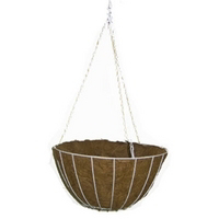 12 Inch White Growers Basket 88501 by Panacea Products Best Price