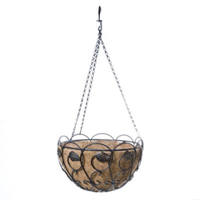 14 Inch Round Scroll Ivy Basket 88560 by Panacea Products Best Price