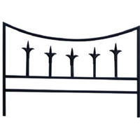 14 By 20 1/2 Black Fin Garden Edge 89386 by Panacea Products Best Price