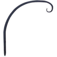 8 Inch Black Curv Plantbracket 89408 by Panacea Products