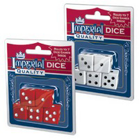 Imperial 5 Pack White Dice 1454 by Patch Products Best Price