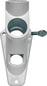 2 Position White Aluminum Bracket 60752 by Valley Forge Flag Best Price