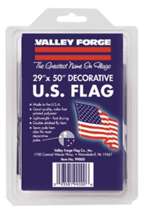 29 Inch By 50 Inch Poly Flag With Sleeve 99000-1 by Valley Forge Flag Best Price