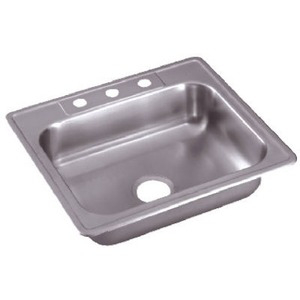 25 By 22 By 6 Stainless Steel Single Kitchsink NE25224 by Elkay Manufacturing Best Price