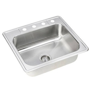 25 By 22 By 8 Stainless Steel Single Kitchsink NLB25224 by Elkay Manufacturing Best Price