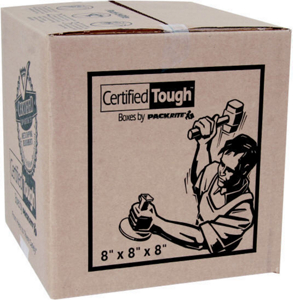 Certified Tough Packrite 8X8x8 Shipping Box SP-893 by AllBoxes Direct Best Price