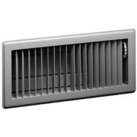 2 By 10 Inch White Floor Register 413W2X10-R by American Metal Best Price