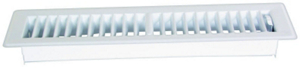 2 By 12 Inch White Floor Register 413W2X12-R by American Metal Best Price
