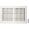 10 By 6 Inch White Base Register 367W10X6 by American Metal
