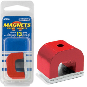 2 Ounces Red Horsesh Magnet 07270 by Master Magnetics Best Price