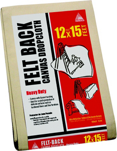 12 Foot X15 Foot Felt Back Dropcloth FB3 by Trimaco Best Price