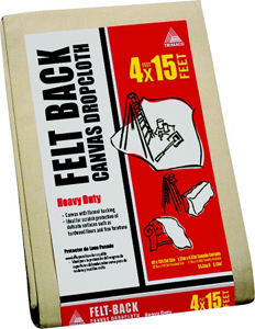 4 Foot X15 Foot Felt Back Dropcloth FB6 by Trimaco Best Price