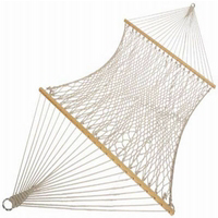 48X76 Wht Rope Hammock PC-11CW by Hammocks Source Best Price