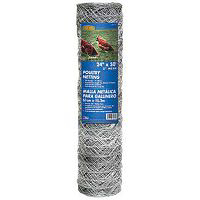 12 Inch By 150 Feet 1 Inch Poultry Netting 20 Gauge 308418B by Midwest Air Technologies Best Price