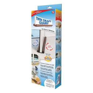 Twin Draft Guard Door Draft Stopper 600606601900 by Hampton Direct Best Price