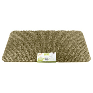 18 By 29 Taupe Flair Mat 10253909 by Grassworx Best Price