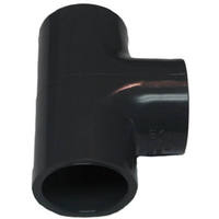 1 1/4 Schedule 80 Slip By Slip By Slip Tee PVC 08400  1600HA by Charlotte Pipe and Foundry Best Price