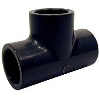 1 1/2 Inch Pvc Schedule 80 Slip By Slip By Slip Tee PVC 08400  1800HA by Charlotte Pipe and Foundry Best Price