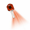 Kw1 Red Key Flashlight KW1RED by Giant HQ
