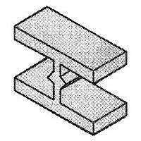 1/2 of 250 Aluminum Plywood Clip Pack of 250 PC12 by RH Tamlyn Best Price