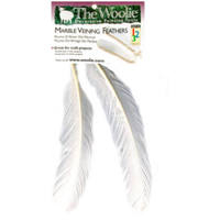 Marble Veining Feathers 12 Inch 100610 by Woolie Best Price