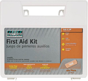 160 Piece First Aid Kit 10049585 by MSA Safety Works Best Price