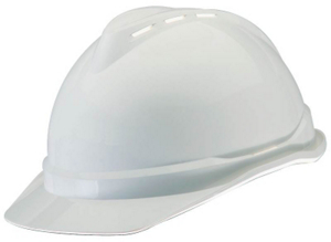 Advance Hard Hat White Vented 10034018 by MSA Safety Works Best Price