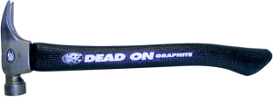 Dead On Hammer 21 Ounce 18 Inch Curvd Graphite DO21C-G by Pull R Holdings Best Price