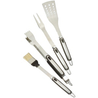 Grill Zone 4 Piece Bareque Grill Tool Set