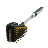 Grill Zone Santoprene Handle 18 inch Deluxe Combo Barbeque Grill Brush 15648 by Progressive