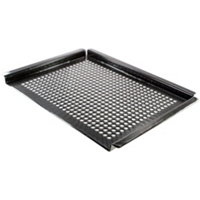Grill Zone 16 Inch by 12 Inch Porcelainized Steel BBQ Grill Topper 16244 by Progressive