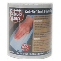 Quick Fix 4 Inch By 33 1/3 Foot Roof Gutter Repair Tape Aluminum 80520433SW by Protecto Wrap
