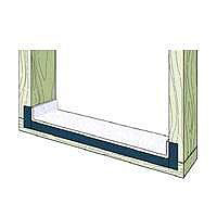 Premium Dual Guard 5 1/2 Inch By 25 Foot Dualguard Threshold Tape 827705525 by Protecto Wrap Best Price