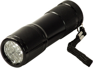 9 Led Hi-Lite Pocket Flashlight Black Anodized Aircraft Grade Aluminum 2602 / 72602 by Miracle Beam Marketing Best Price