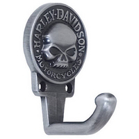 Harley Davidson Roadhouse Collection Skull Design Hook Antique Pewter HDL-10103 by Ace Product Management Group Best Price