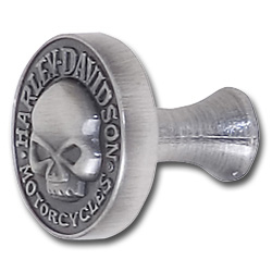 Harley Davidson Roadhouse Collection Skull Design Cabinet Knob Antique Pewter HDL-10111 by Ace Product Management Group Best Price