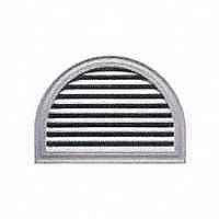 22 By 34 Inch White Vinyl 1/2 Round Gable 626095-00 by Canplas Best Price