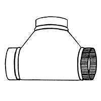 4 Inches Stove Pipe Tee 26 Gauge 4-304-EZ by Gray Metal Products Best Price