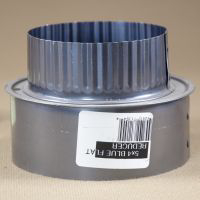 Blue Stovepipe Reducer 5X4-711F by Gray Metal Products