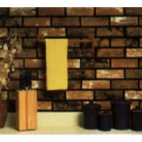 2 3/8 By 8 1/8 By 5/16 Inch Old Chicago Decorative Brick ZC005205 by Zygrove Z Brick Best Price