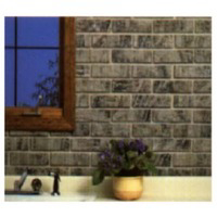 2 1/4 By 8 By 7/16 Inch Liberty Gray Decorative Brick ZC017205 by Zygrove Z Brick Best Price
