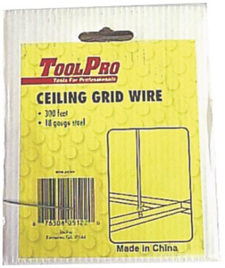 18 Gauge 300 Foot Ceiling Wire 05122 by Toolpro Best Price