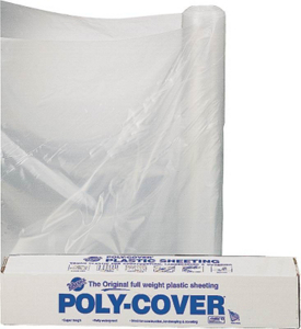 Poly Film 4 Mil Clear Polyethylene Film 24 By 100 Foot 4X24-C by LBM Poly Best Price