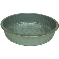 13 Quart General Purpose Galvanized Utility Pan 17007 by S and K Products Best Price