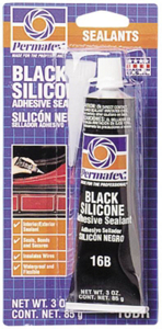 3 Ounce Black Adhesive Sealant 81158 by Permatex Best Price