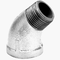 1/2 Inch Galvanized 45 Street Elbow 8700128500 by Anvil International Best Price