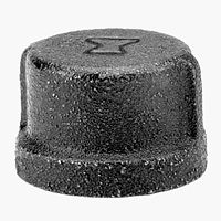 Black Pipe Cap 3/4 Inch 8700132254 by Anvil International