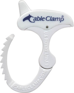 Cable Clamps 1 Inch Cable Clamp Small Wht CCS 0102-UP-001 by Q A Worldwide Best Price