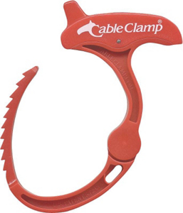 Cable Clamps 2 Inches Cable Clamp Medium Red CCM 0601-UP-001 by Q A Worldwide Best Price